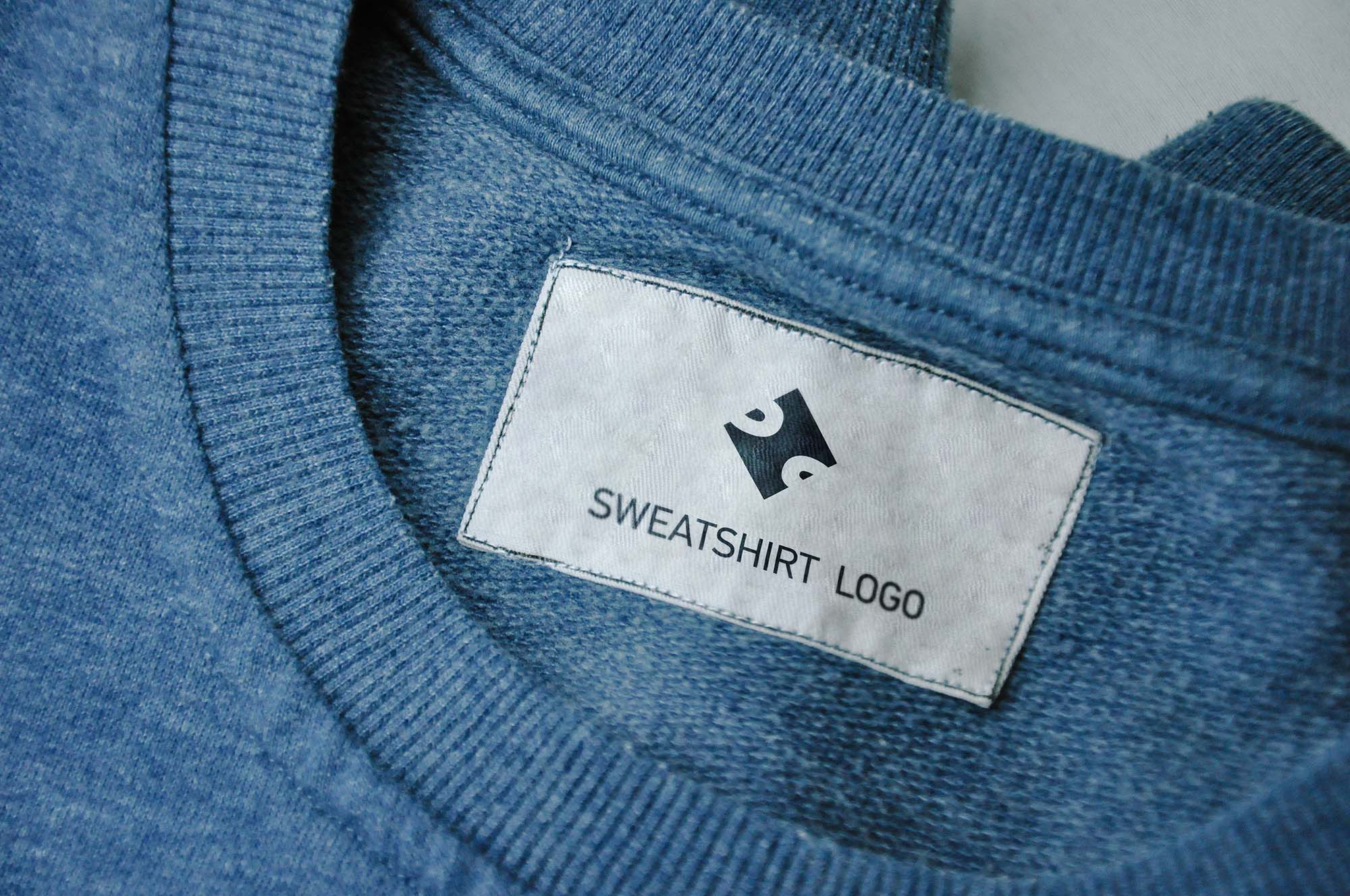 Sweatshirt Label Mockup