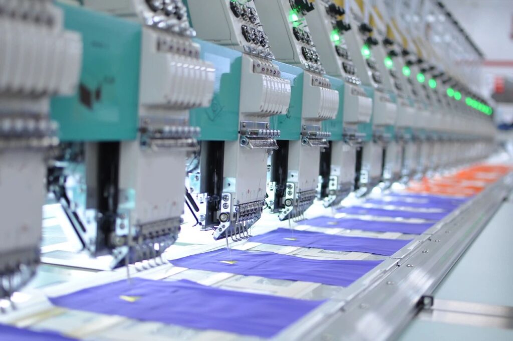 embroidery service london